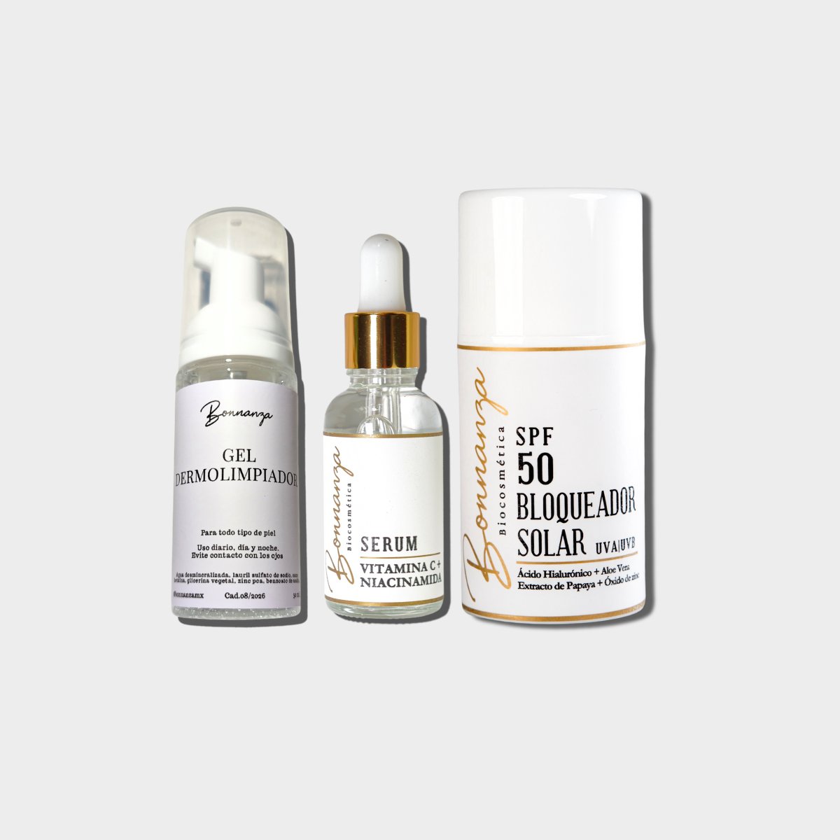 Kit ESENCIAL - Para todo tipo de piel - Bonnanza